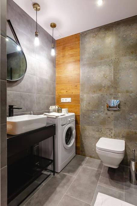 Nowoczesny Apartament W Sercu Mokotowa Warsaw Luaran gambar